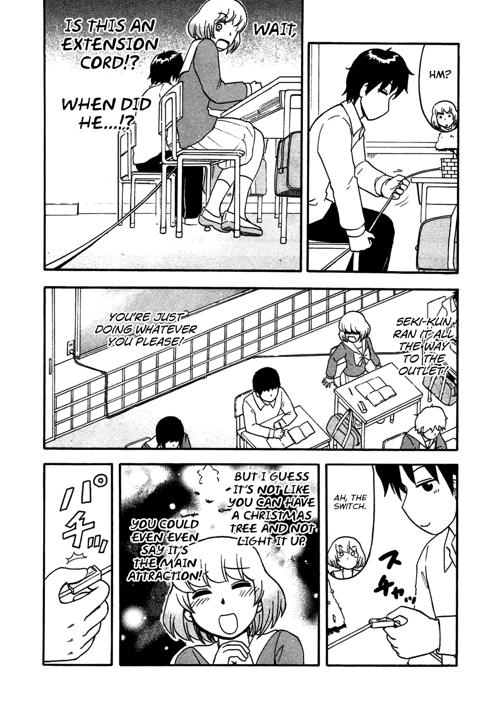 Tonari no Seki-kun Chapter 50.2 page 8 - Chapter 50 v2 : 50th Period
