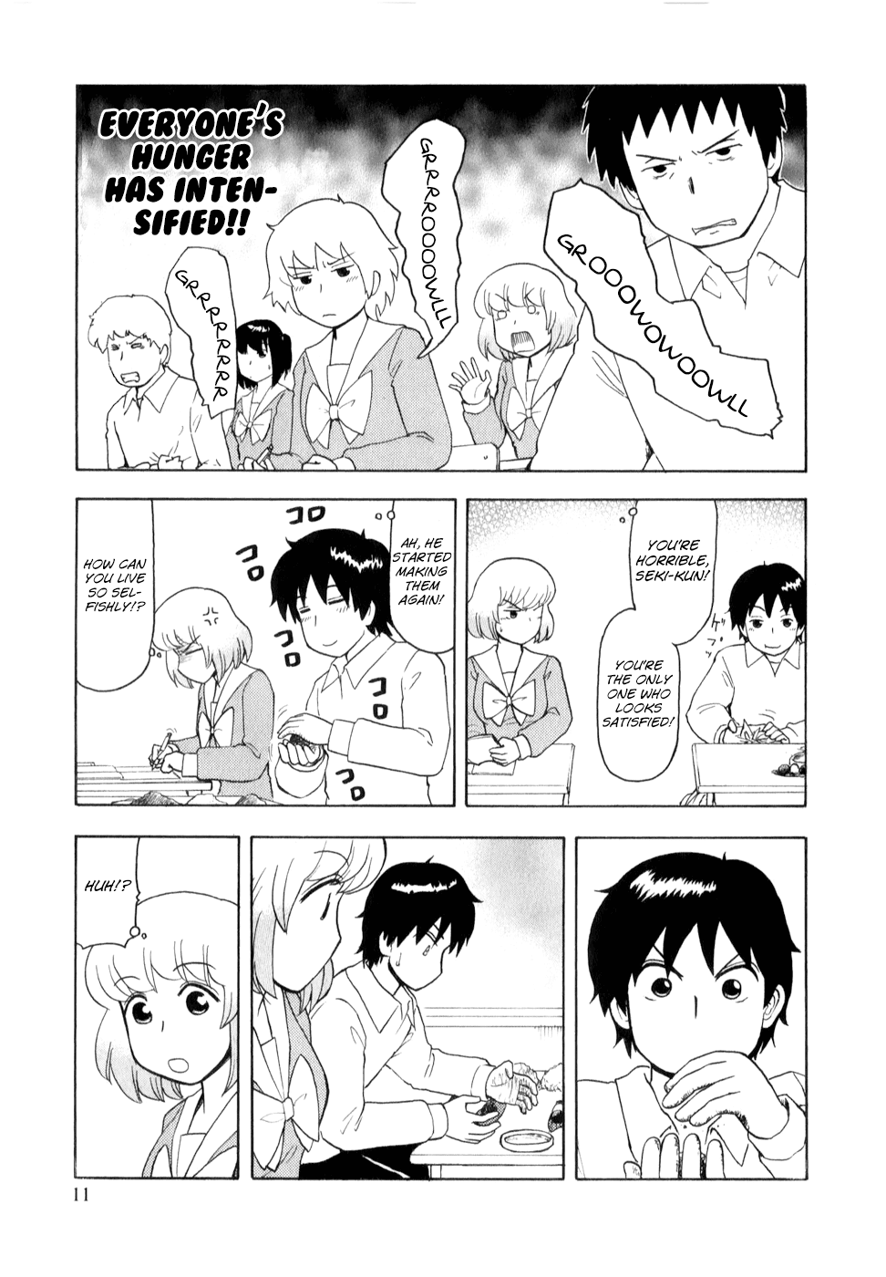 Tonari no Seki-kun Chapter 56.2 page 14 - Chapter 56 v2 : 56th Period