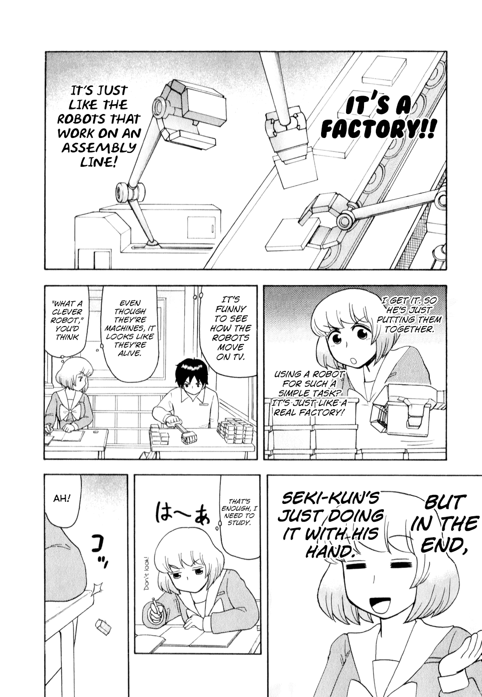 Tonari no Seki-kun Chapter 58.2 page 4 - Chapter 58 v2 : 58th Period