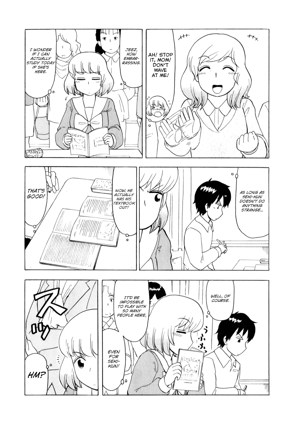 Tonari no Seki-kun Chapter 60.2 page 2 - Chapter 60 v2 : 60th Period