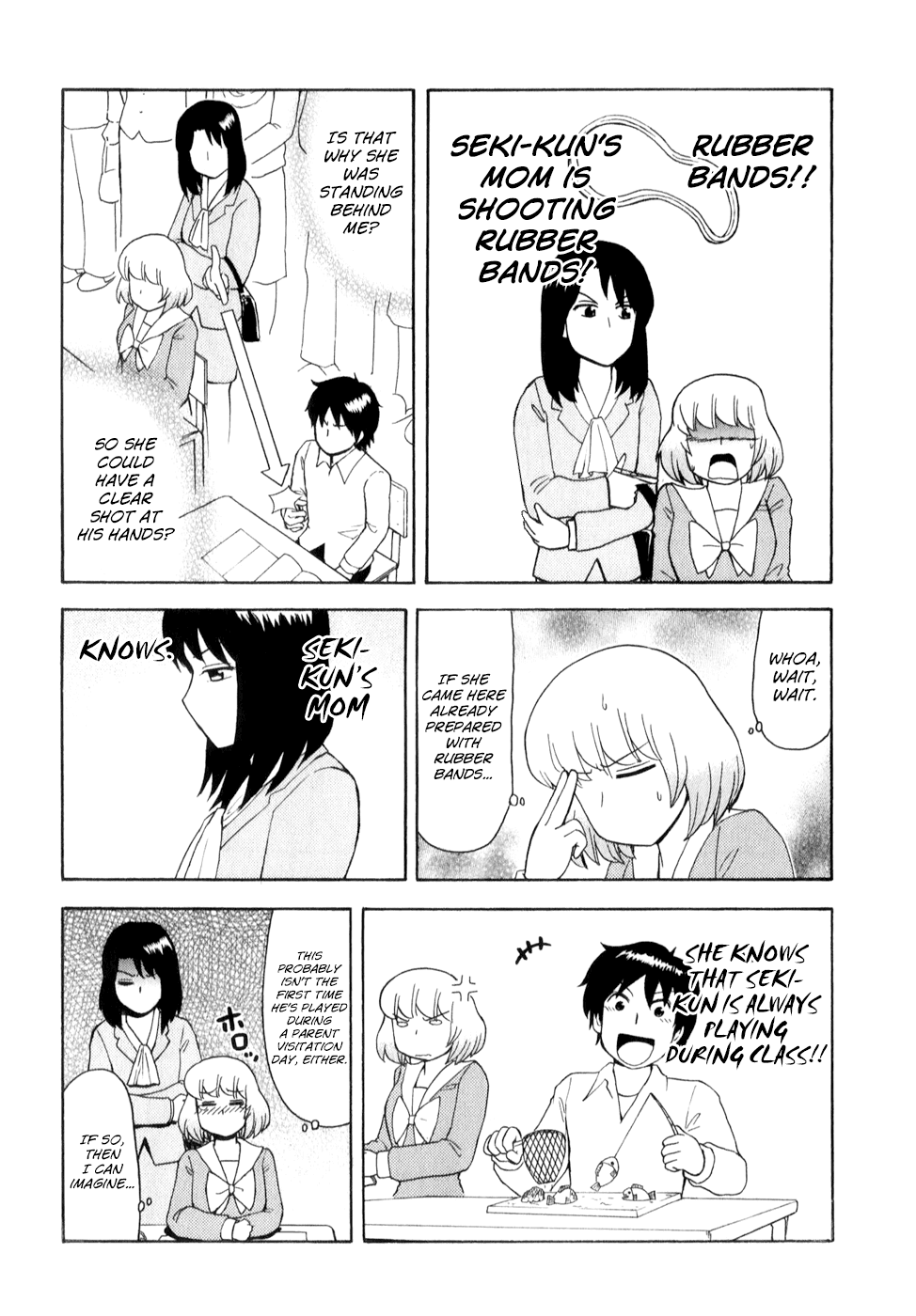 Tonari no Seki-kun Chapter 60.2 page 9 - Chapter 60 v2 : 60th Period
