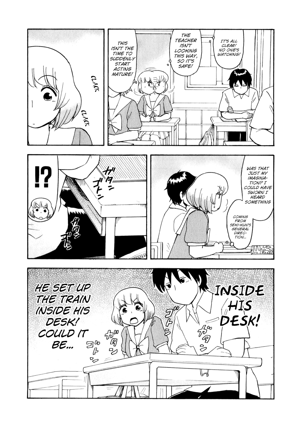 Tonari no Seki-kun Chapter 63.2 page 4 - Chapter 63 v2 : 63rd Period