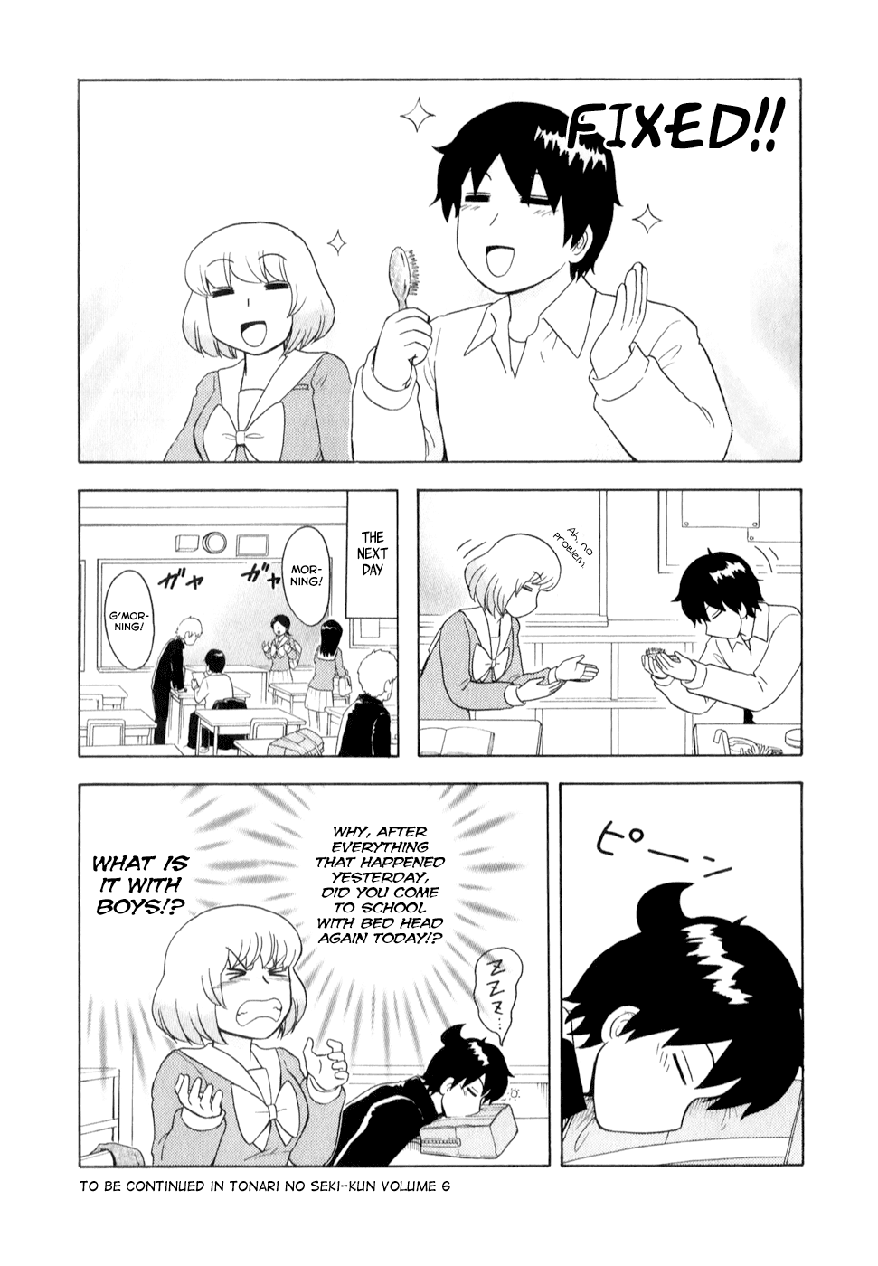 Tonari no Seki-kun Chapter 68.2 page 10 - Chapter 68 v2 : 68th Period