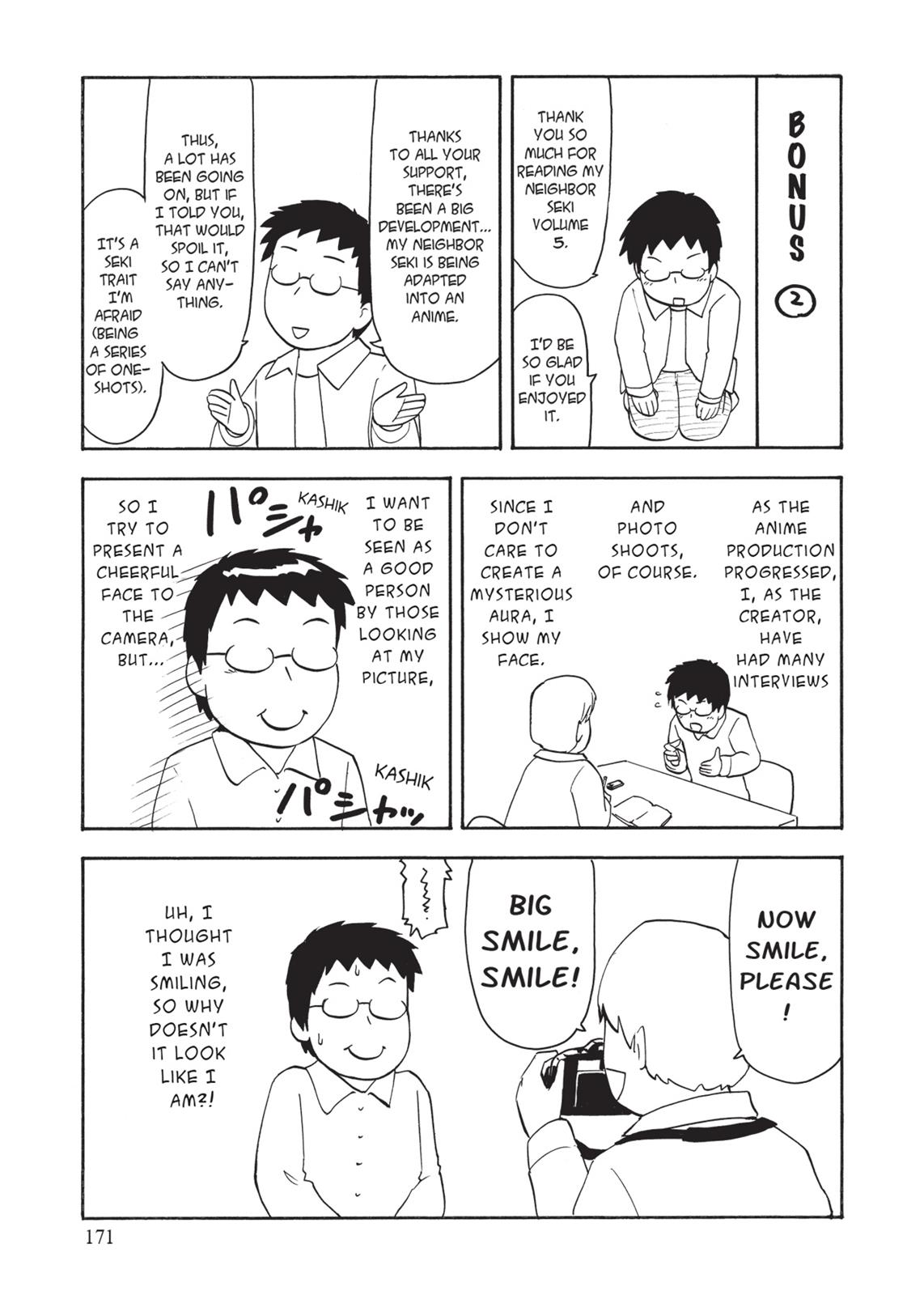 Tonari no Seki-kun Chapter 68.5 page 5 - Chapter 68.5