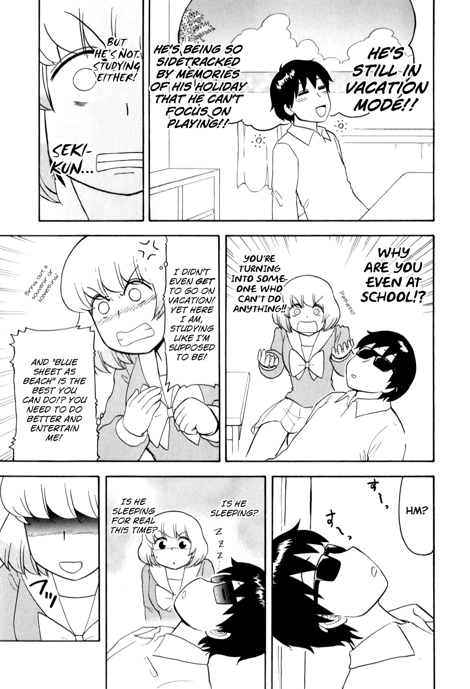 Tonari no Seki-kun Chapter 69.2 page 12 - Chapter 69 v2 : 69th Period