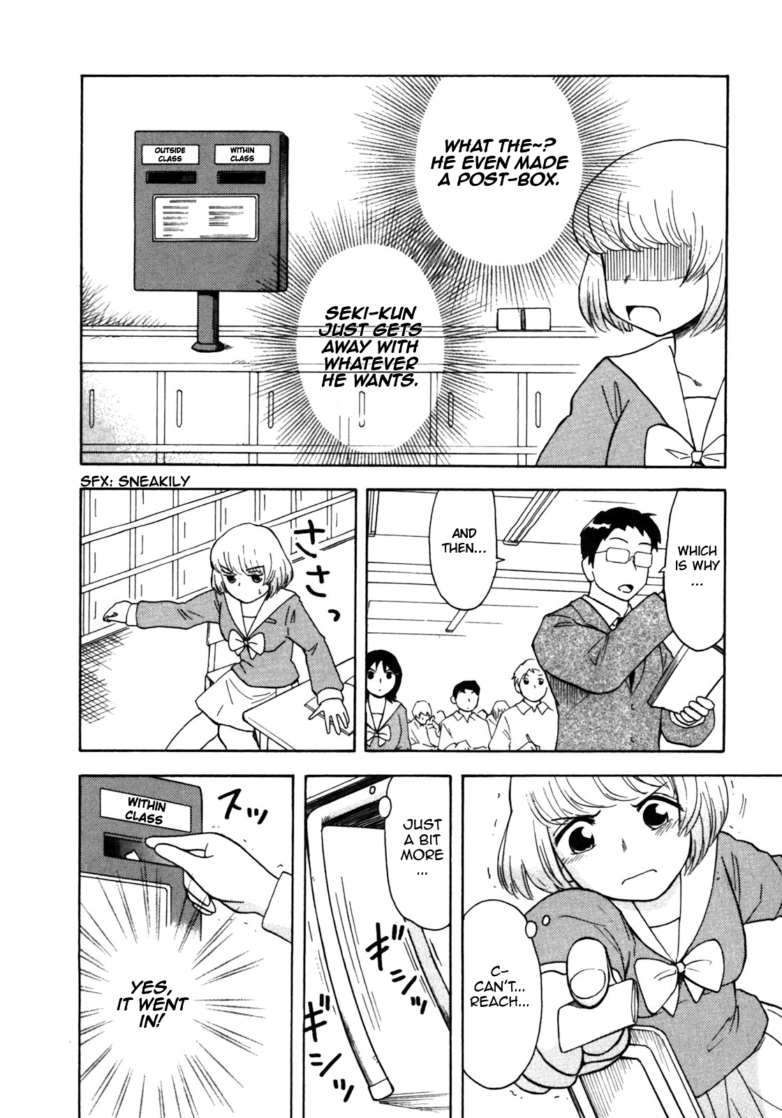 Tonari no Seki-kun Chapter 7.2 page 10 - Chapter 7 v2 : 7th Period