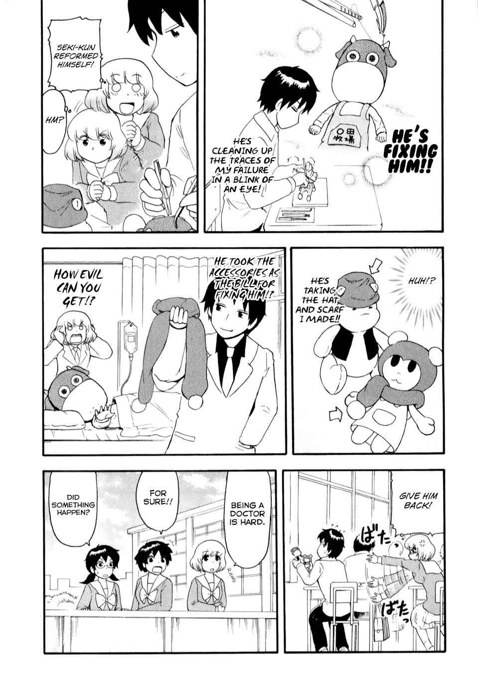 Tonari no Seki-kun Chapter 73.2 page 12 - Chapter 73 v2 : 73rd Period