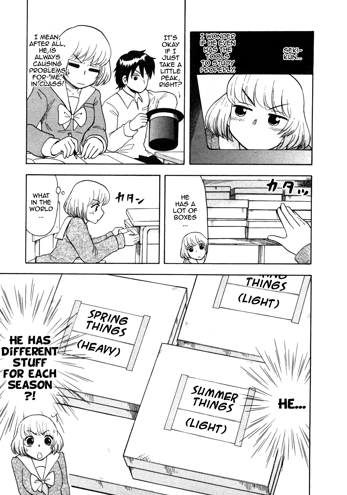 Tonari no Seki-kun Chapter 9.2 page 5 - Chapter 9 v2 : 9th Period