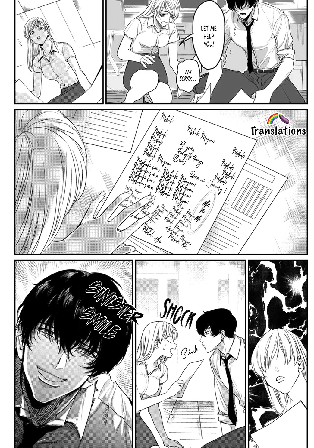 Tonari no Seki no Hen na Senpai Chapter 1 page 10 - Chapter 1