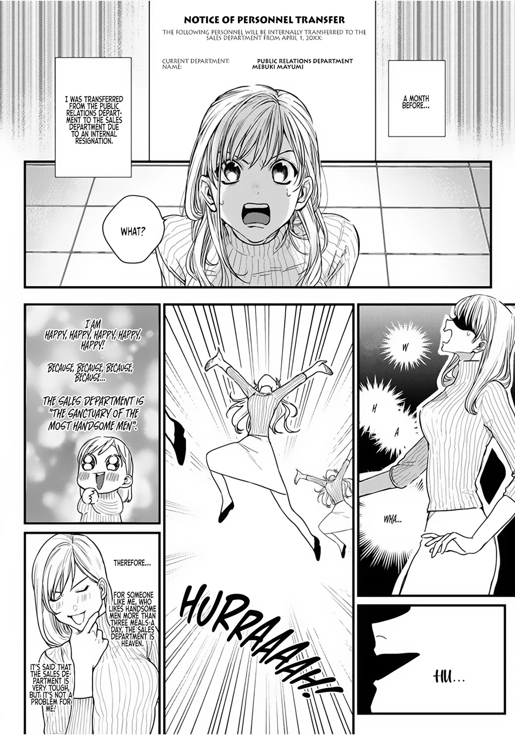 Tonari no Seki no Hen na Senpai Chapter 1 page 5 - Chapter 1