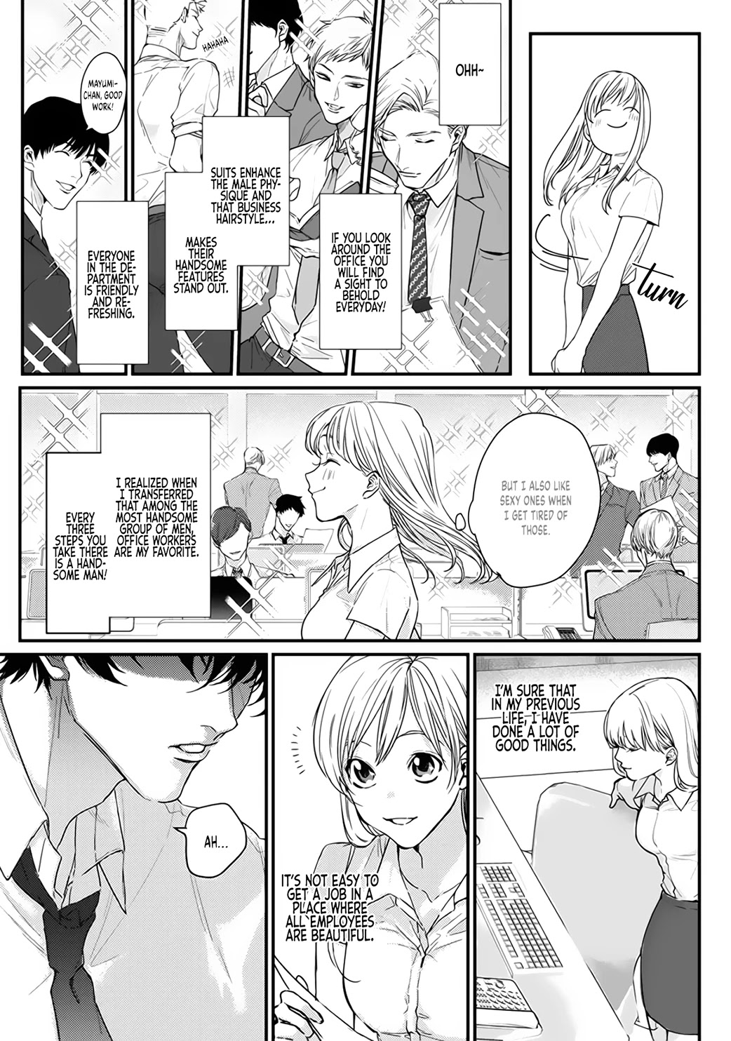 Tonari no Seki no Hen na Senpai Chapter 1 page 7 - Chapter 1