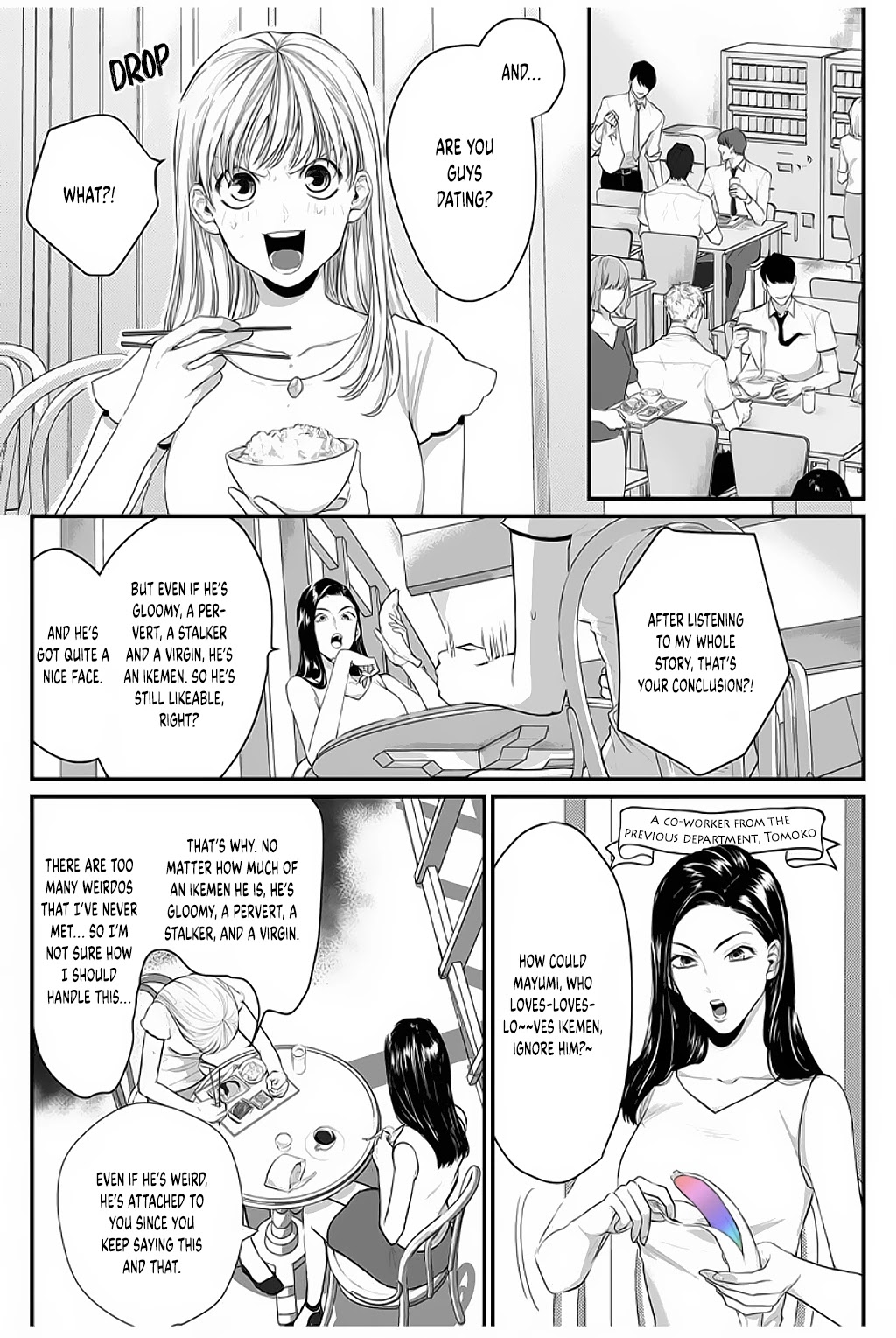 Tonari no Seki no Hen na Senpai Chapter 3 page 5 - Chapter 3