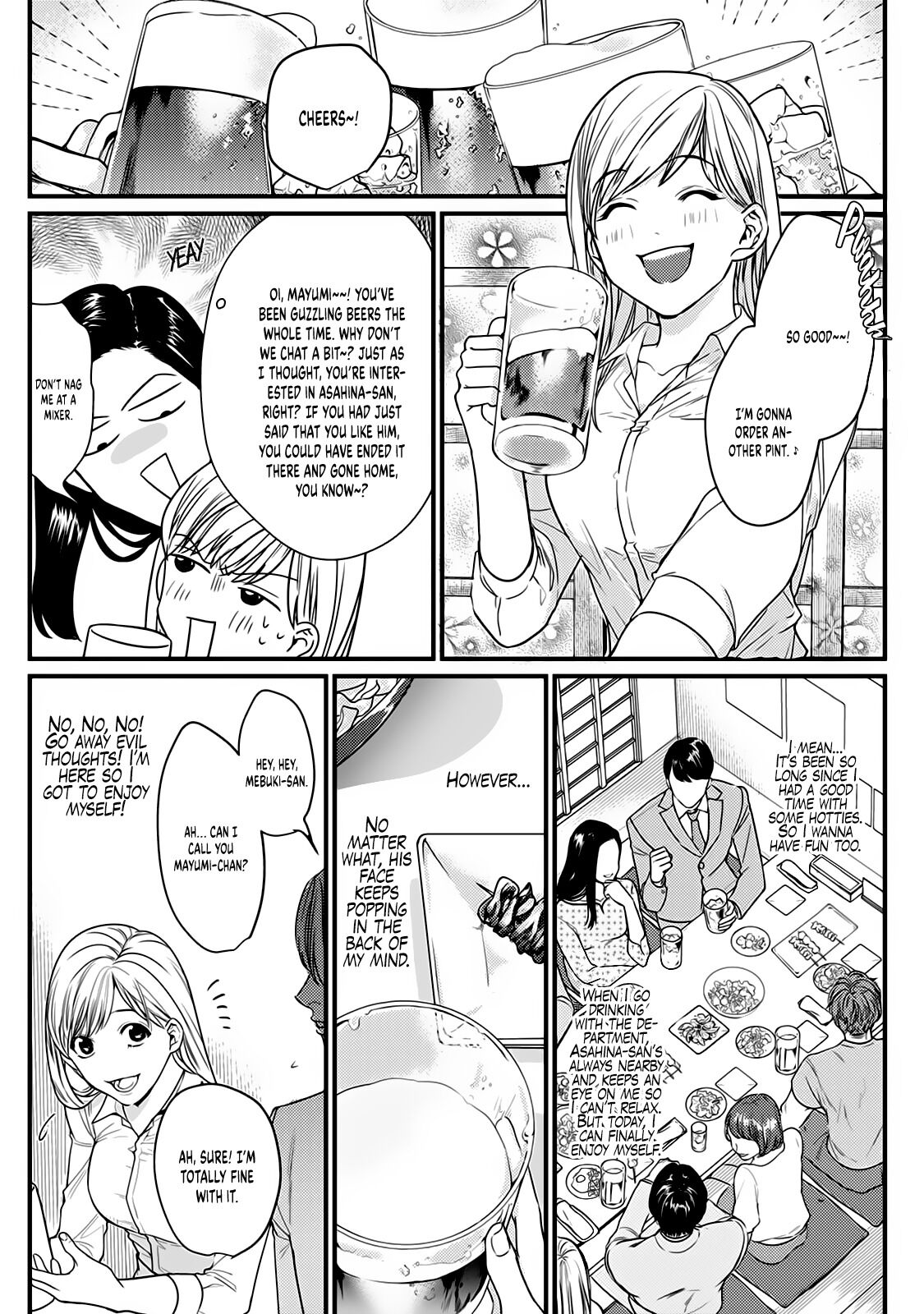 Tonari no Seki no Hen na Senpai Chapter 5 page 14 - Chapter 5