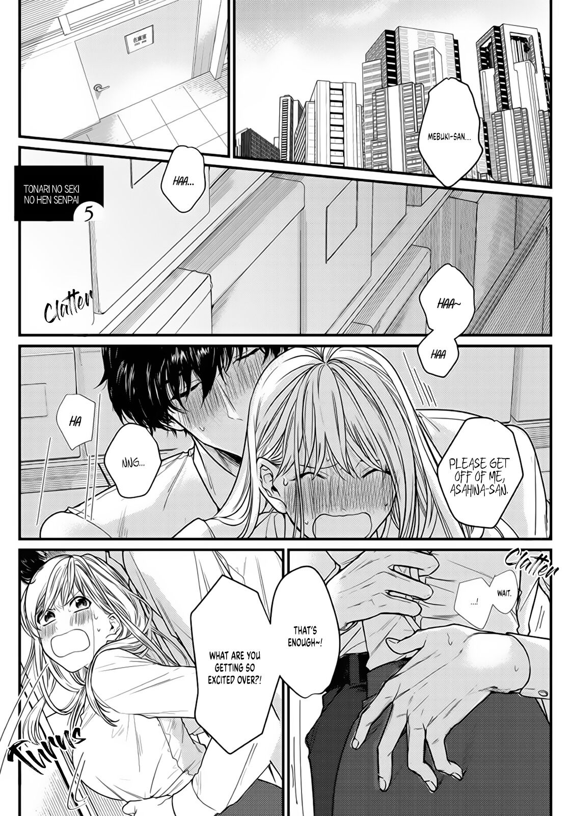 Tonari no Seki no Hen na Senpai Chapter 5 page 2 - Chapter 5
