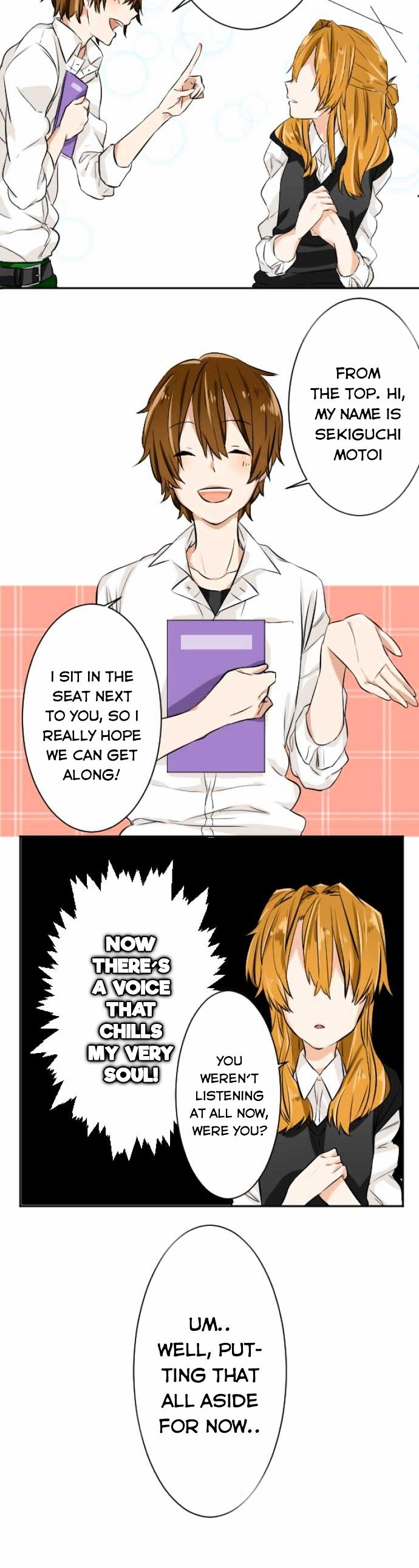 Tonari no Seki no Kobayashi-san Chapter 1 page 14 - Chapter 1 : Page 1. The Seat Next to Yours