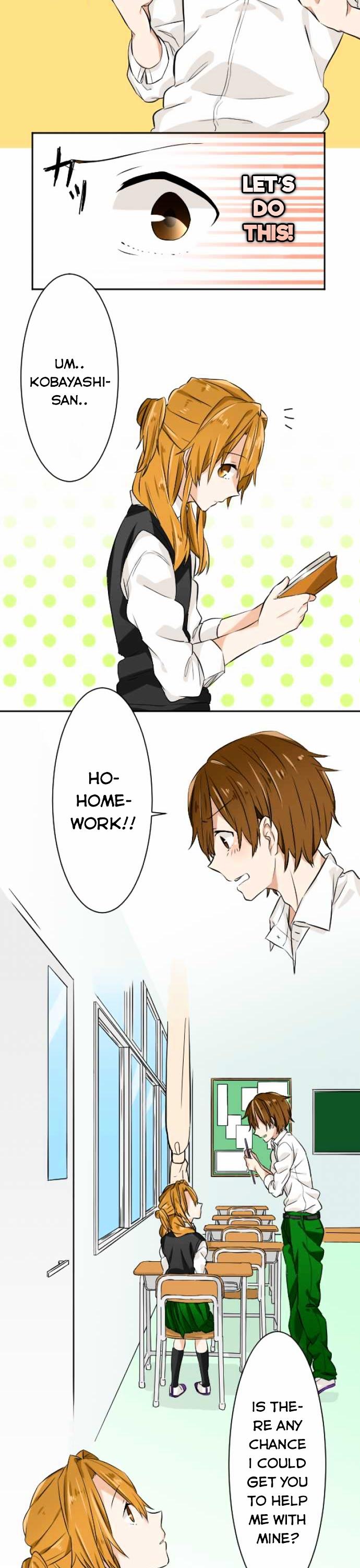 Tonari no Seki no Kobayashi-san Chapter 1 page 8 - Chapter 1 : Page 1. The Seat Next to Yours