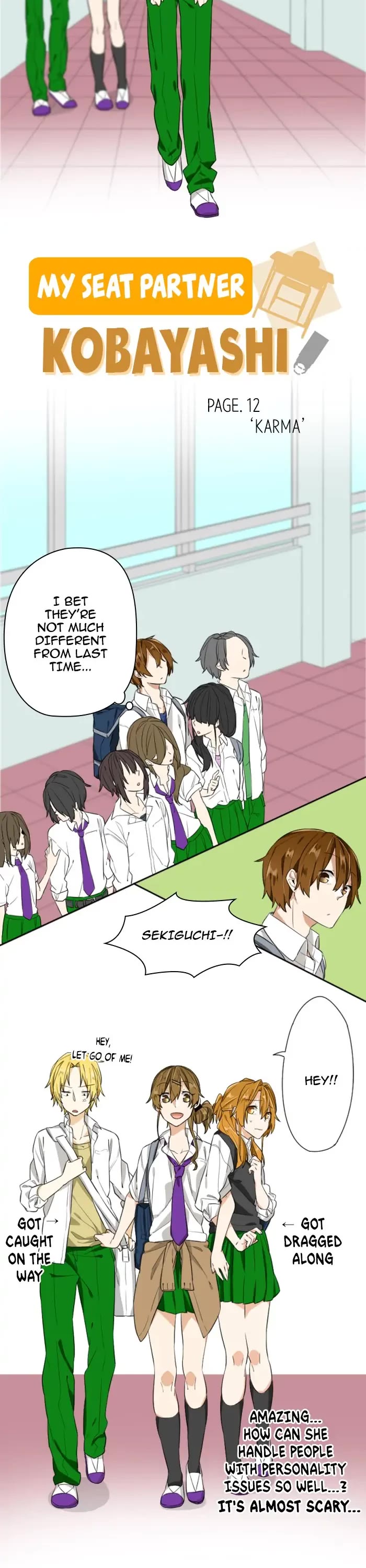 Tonari no Seki no Kobayashi-san Chapter 12 page 2 - Chapter 12