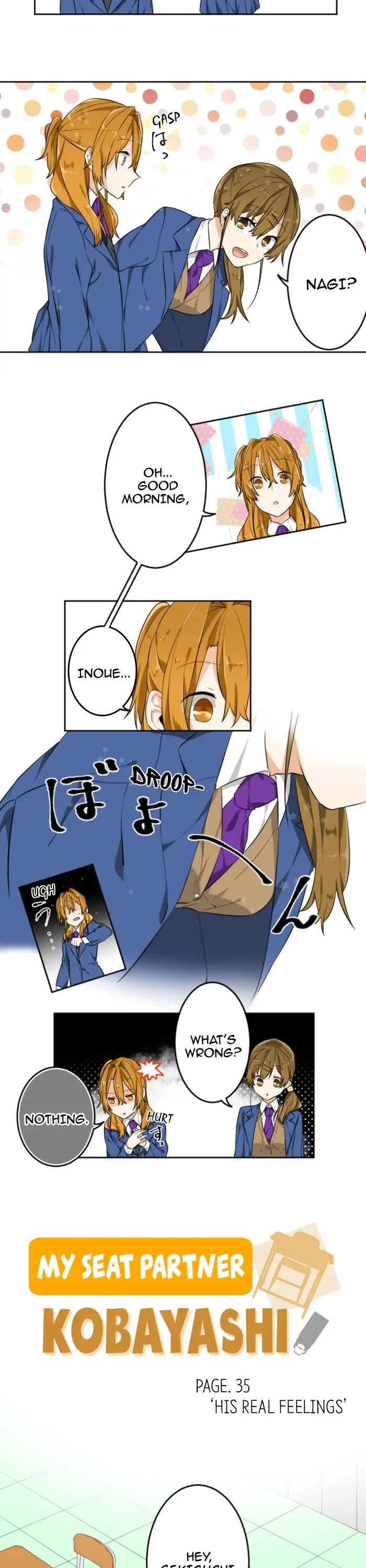 Tonari no Seki no Kobayashi-san Chapter 35 page 3 - Chapter 35