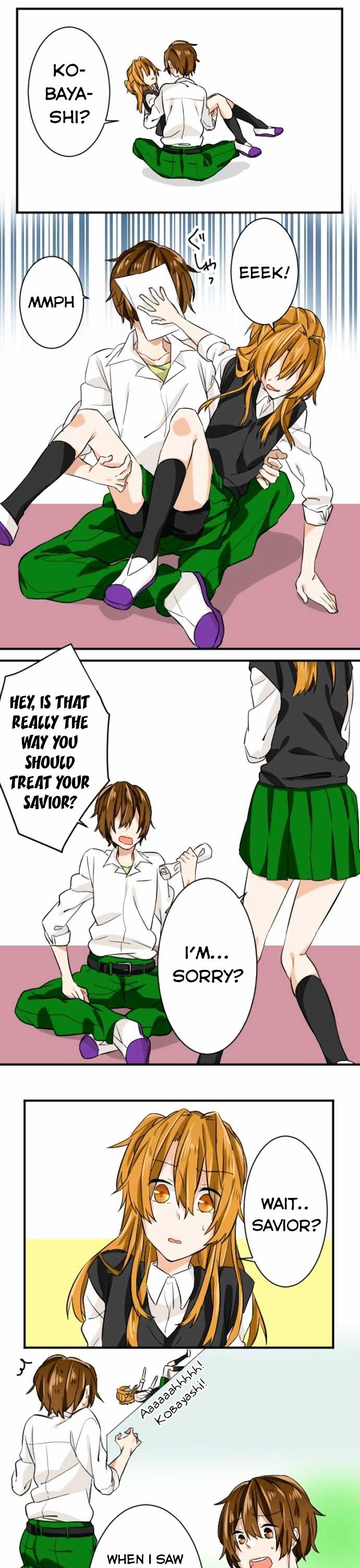 Tonari no Seki no Kobayashi-san Chapter 4 page 11 - Chapter 4 : Page 4. Because I Want to See Your Smile