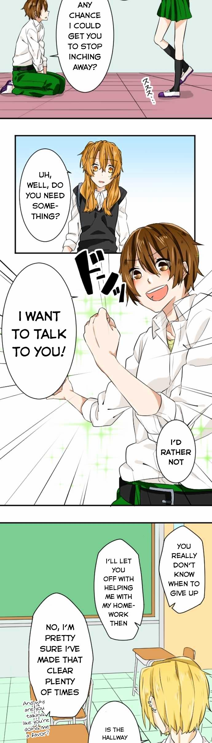 Tonari no Seki no Kobayashi-san Chapter 4 page 4 - Chapter 4 : Page 4. Because I Want to See Your Smile