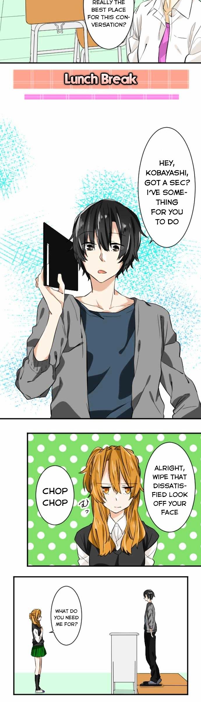 Tonari no Seki no Kobayashi-san Chapter 4 page 5 - Chapter 4 : Page 4. Because I Want to See Your Smile