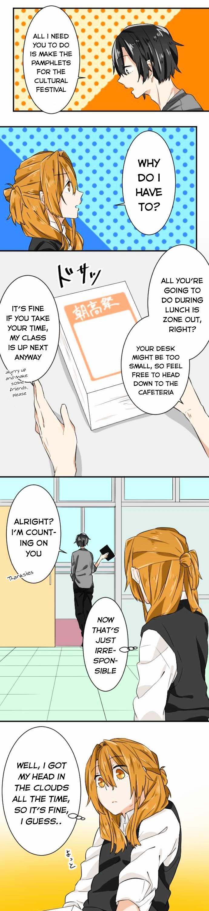 Tonari no Seki no Kobayashi-san Chapter 4 page 6 - Chapter 4 : Page 4. Because I Want to See Your Smile
