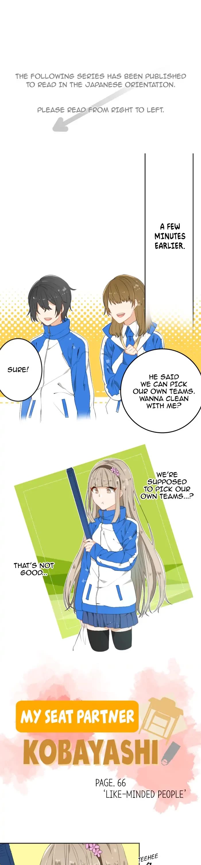 Tonari no Seki no Kobayashi-san Chapter 66 page 1 - Chapter 66