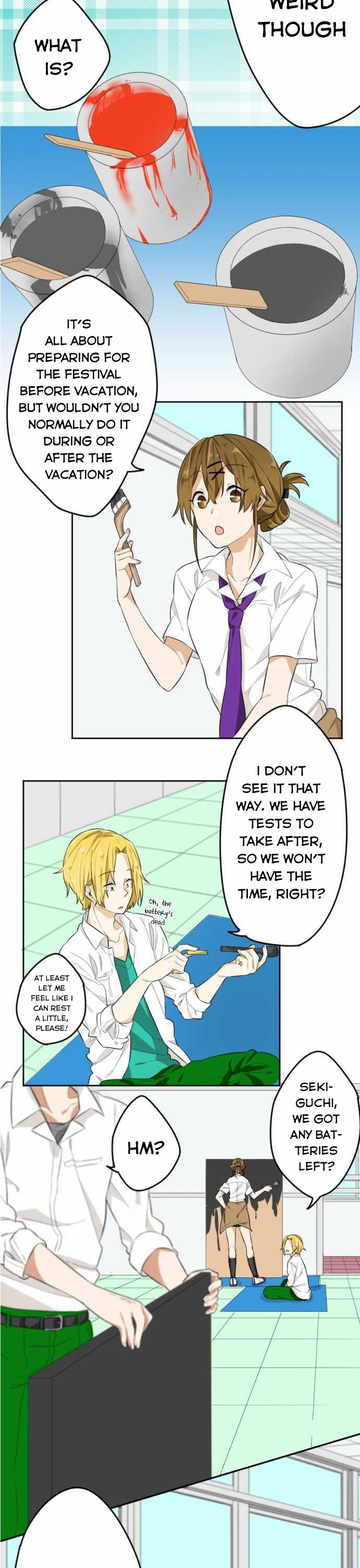 Tonari no Seki no Kobayashi-san Chapter 8.2 page 3 - Chapter 8(v2) : Page 8. Embers