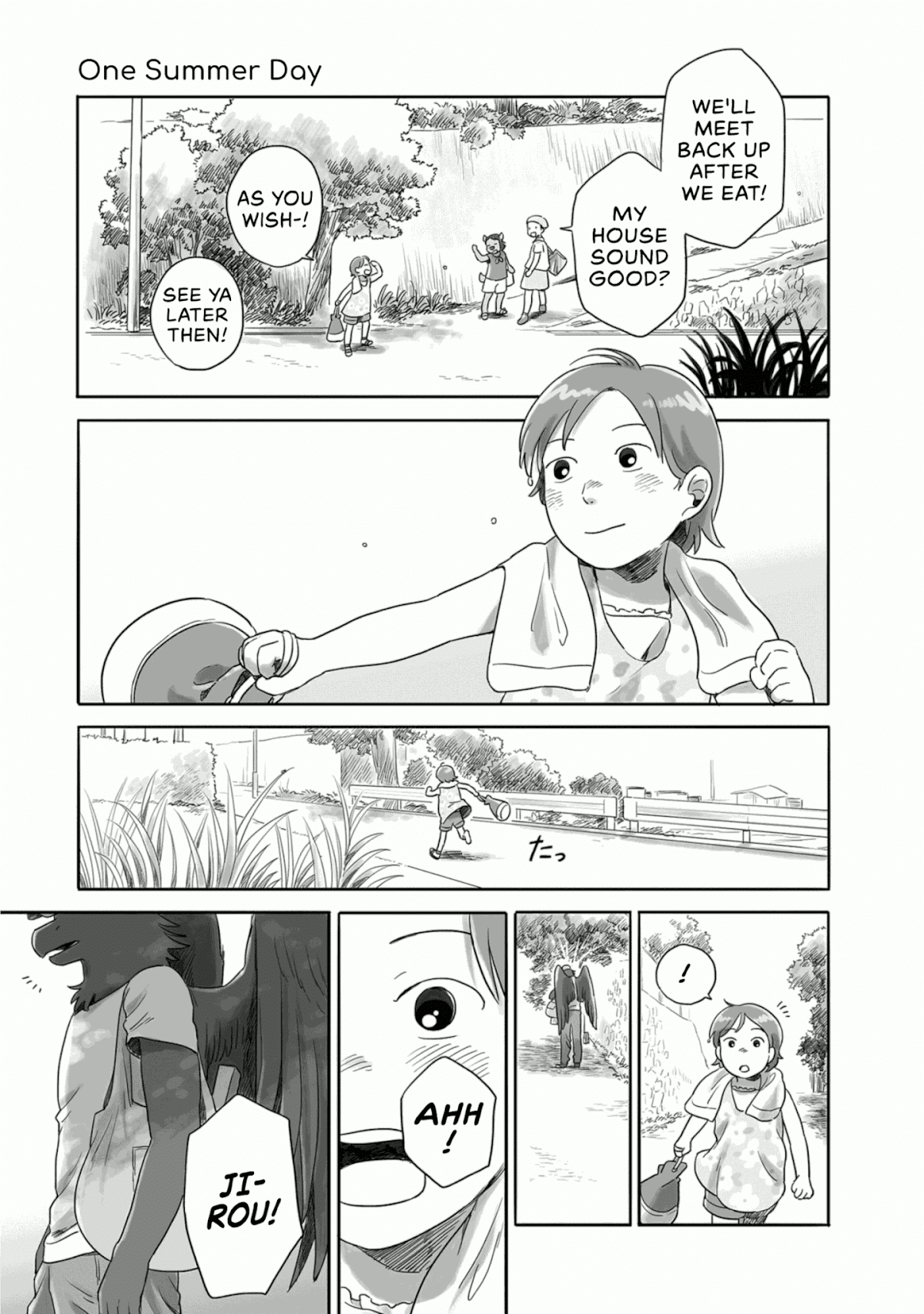 Tonari no Youkai-san Chapter 1 page 11 - Chapter 1: One Summer Day