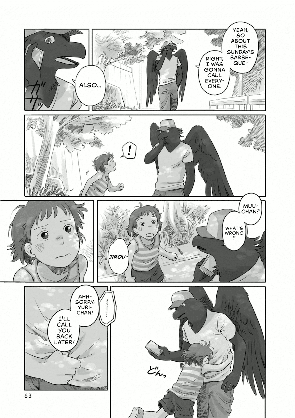 Tonari no Youkai-san Chapter 10 page 5 - Chapter 10: Muu-chan's Worries