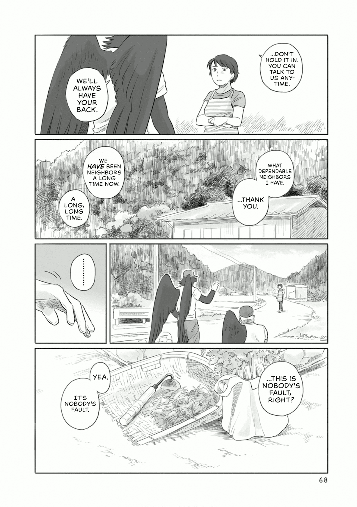 Tonari no Youkai-san Chapter 11 page 4 - Chapter 11: Black Shadow