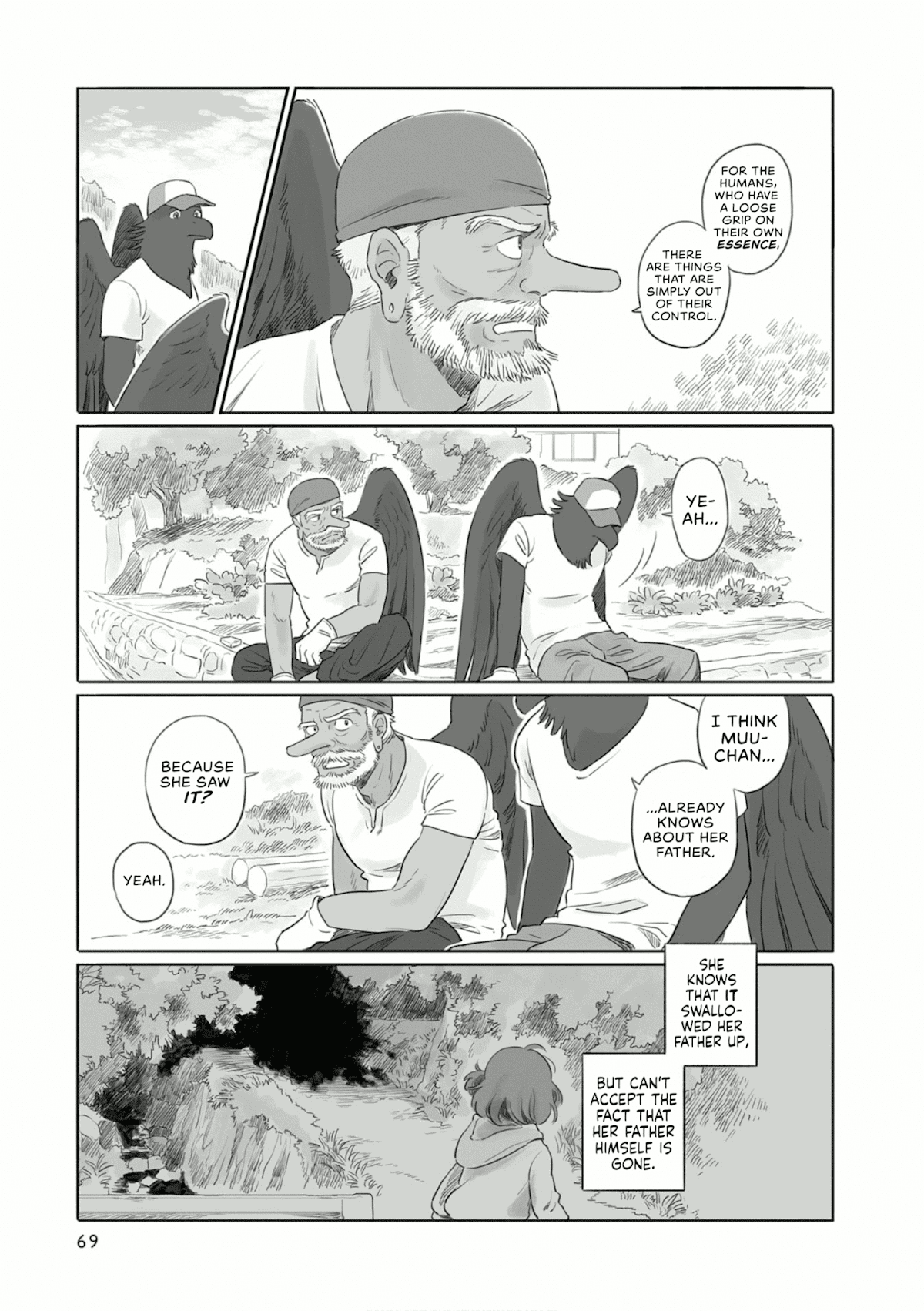 Tonari no Youkai-san Chapter 11 page 5 - Chapter 11: Black Shadow