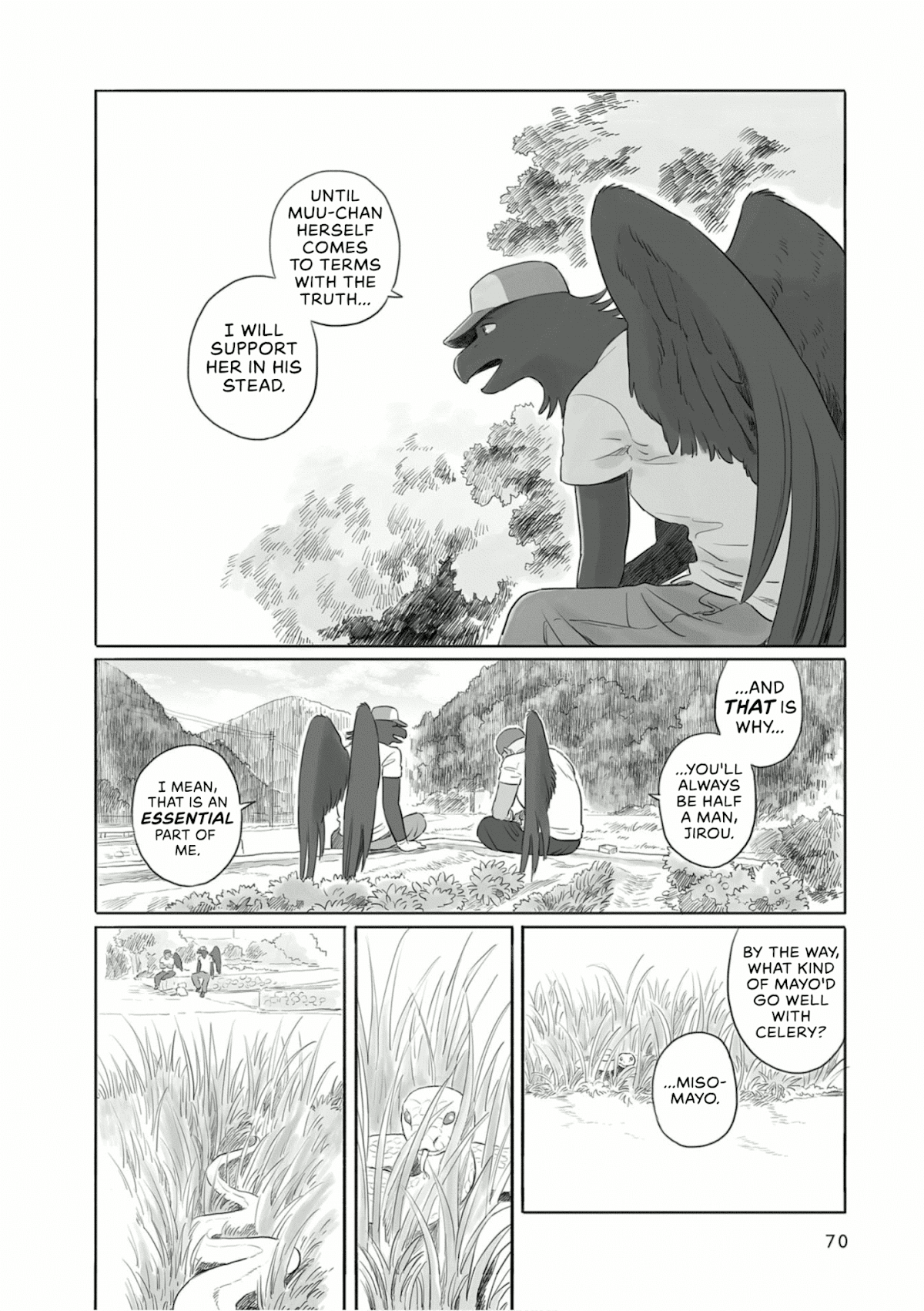 Tonari no Youkai-san Chapter 11 page 6 - Chapter 11: Black Shadow