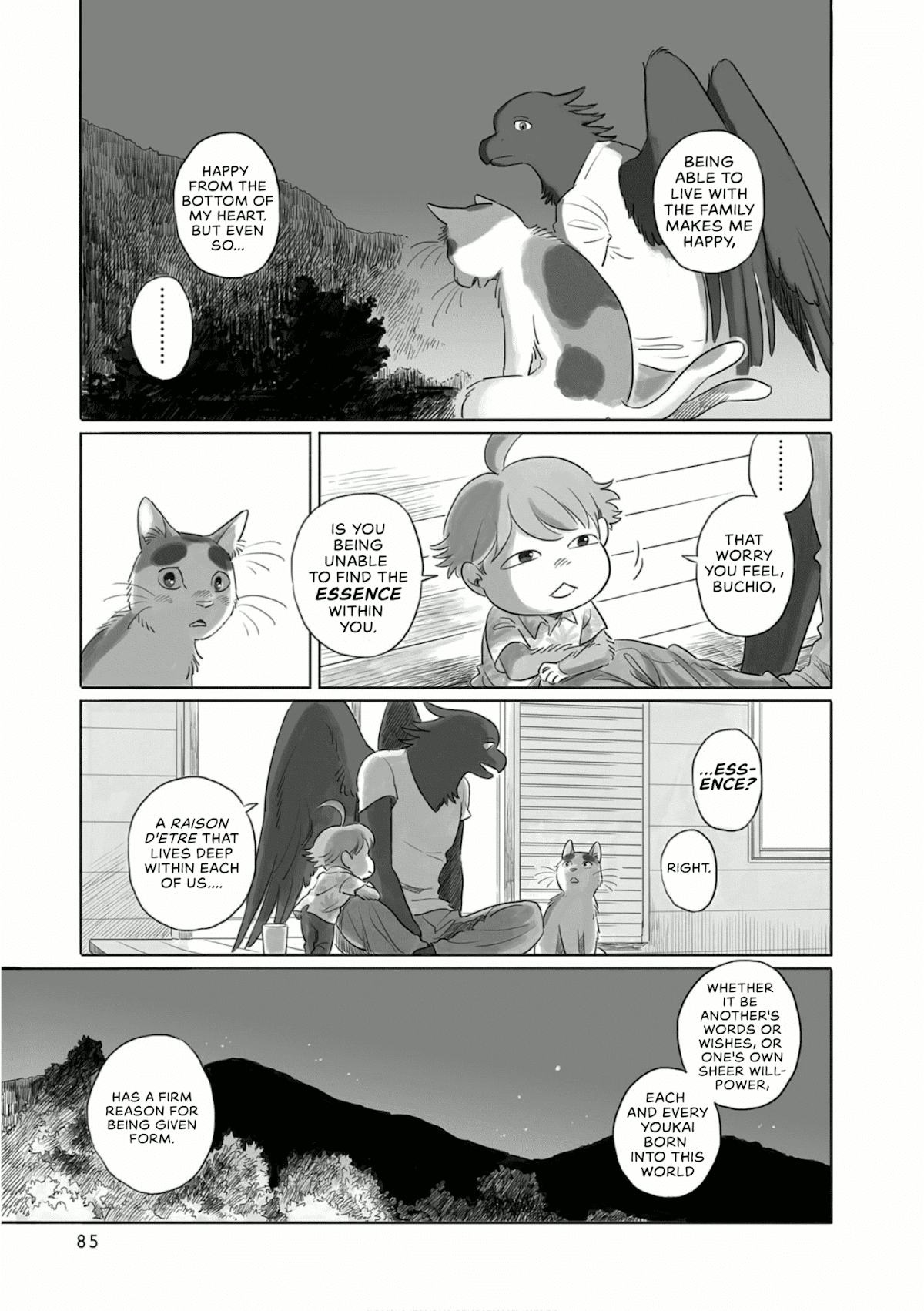 Tonari no Youkai-san Chapter 13 page 7 - Chapter 13: A Nekomata Barbeque