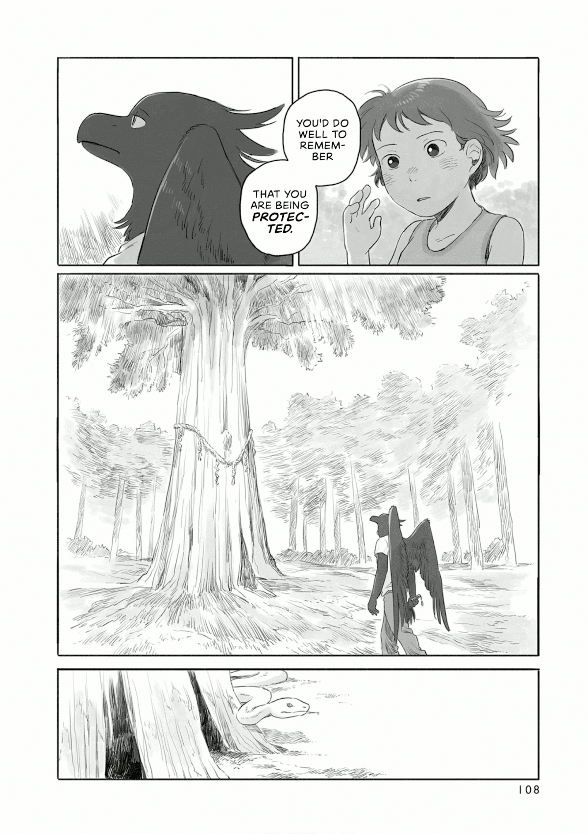 Tonari no Youkai-san Chapter 16 page 8 - Chapter 16: The Forest in the Twilight