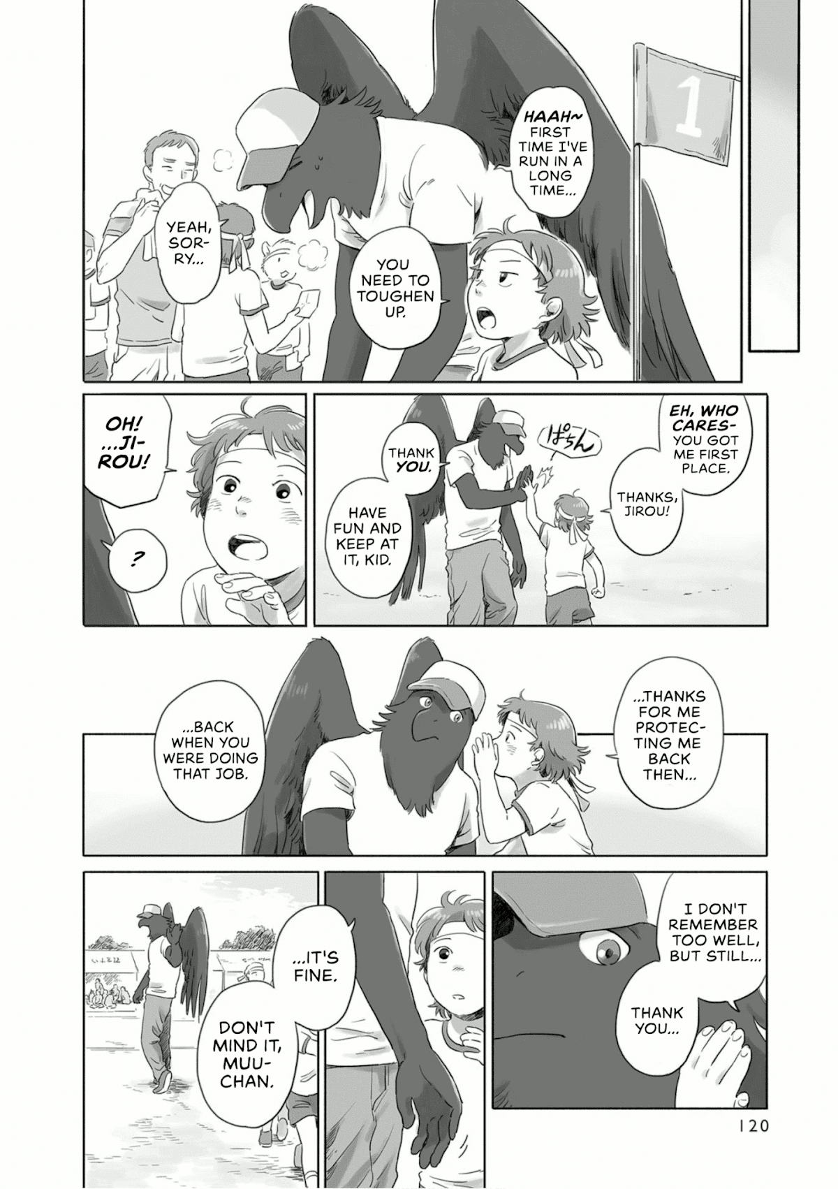 Tonari no Youkai-san Chapter 18 page 6 - Chapter 18: The Fuchigamori Elementary Sports Festival, Morning
