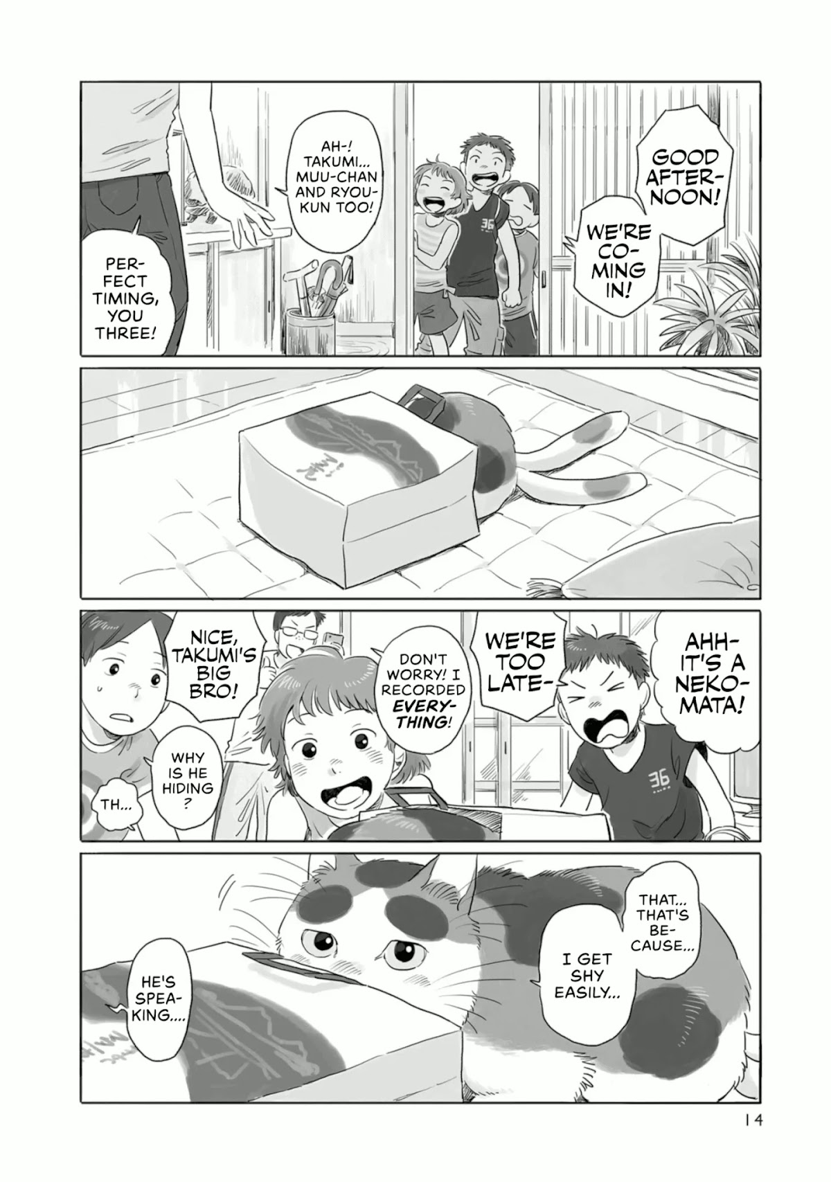 Tonari no Youkai-san Chapter 2 page 2 - Chapter 2: A Nekomata's Evolution