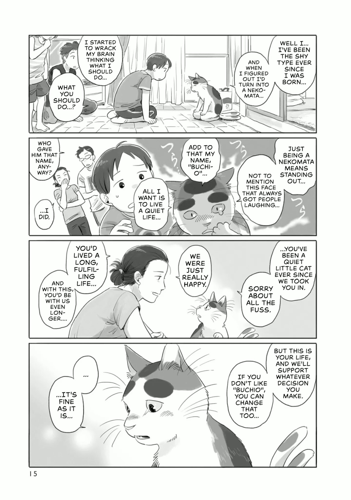 Tonari no Youkai-san Chapter 2 page 3 - Chapter 2: A Nekomata's Evolution