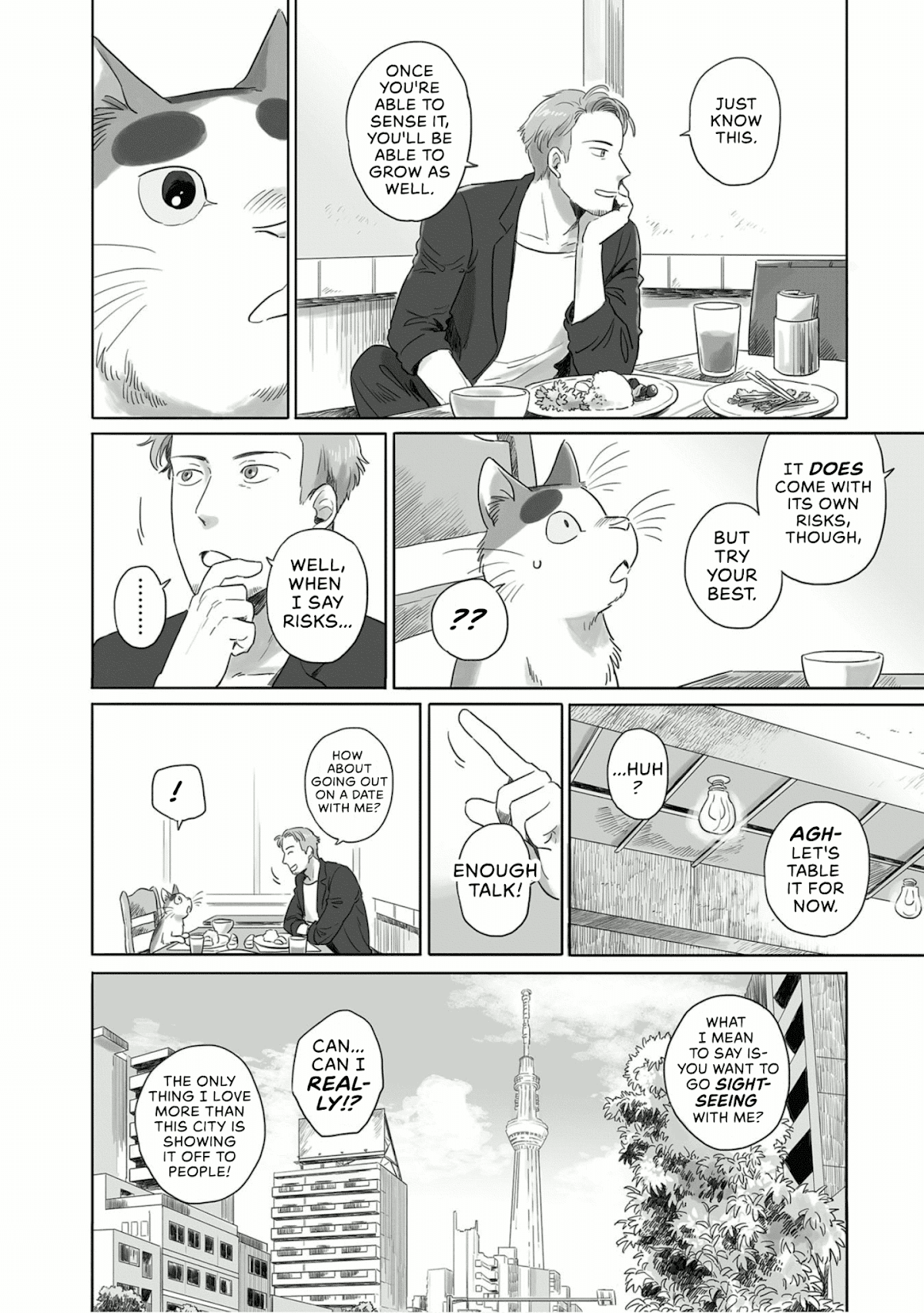 Tonari no Youkai-san Chapter 20 page 8 - Chapter 20: Buchio Goes to Tokyo