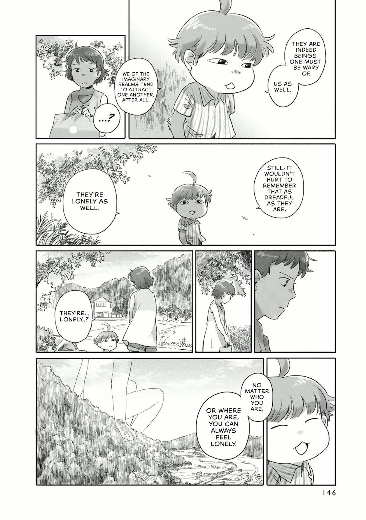 Tonari no Youkai-san Chapter 21 page 6 - Chapter 21: In the Shadow of Loneliness