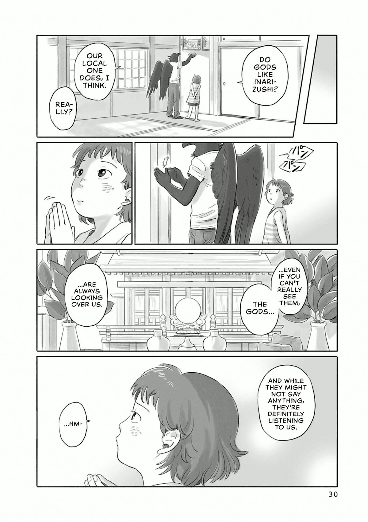 Tonari no Youkai-san Chapter 5 page 6 - Chapter 5: Gods and Inarizushi