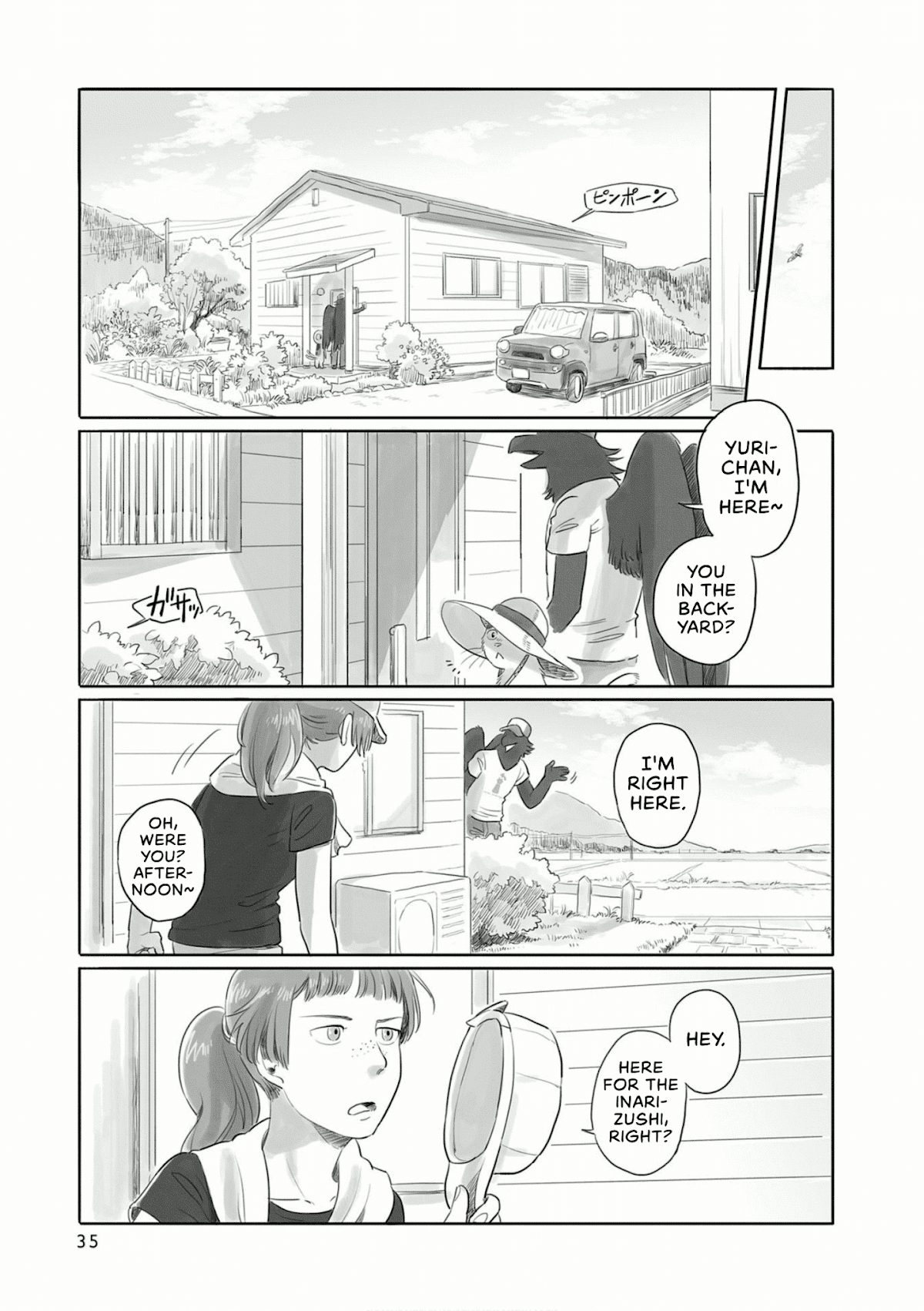 Tonari no Youkai-san Chapter 6 page 3 - Chapter 6: A Nekomata's First Step