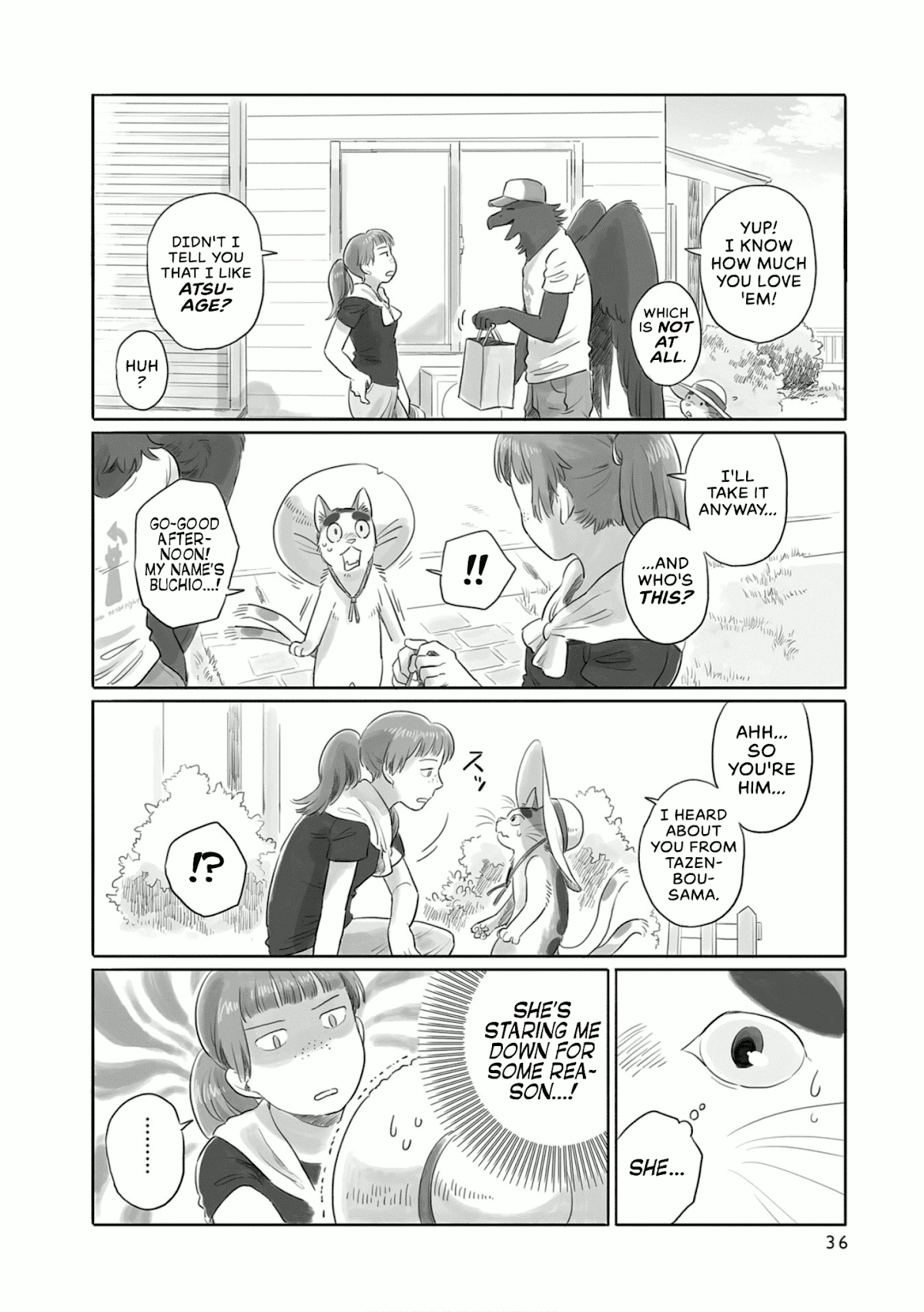 Tonari no Youkai-san Chapter 6 page 4 - Chapter 6: A Nekomata's First Step