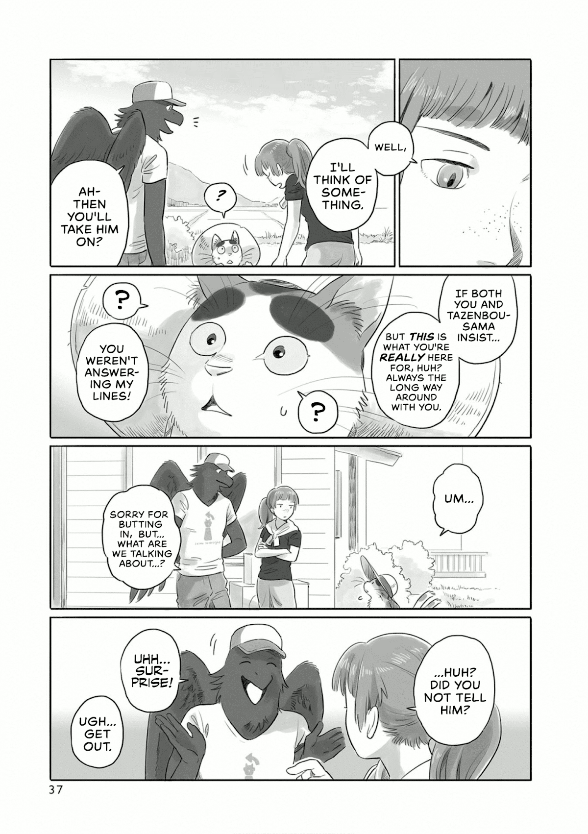 Tonari no Youkai-san Chapter 6 page 5 - Chapter 6: A Nekomata's First Step