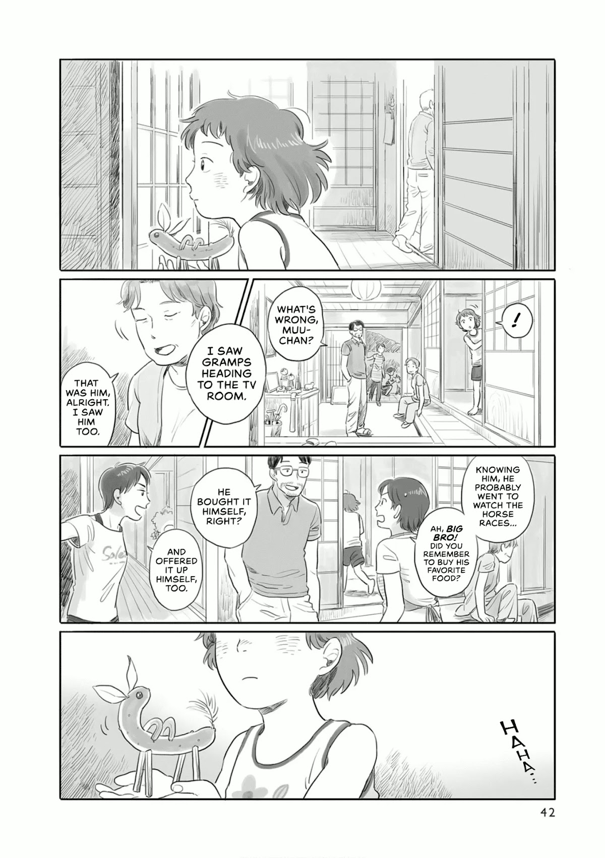 Tonari no Youkai-san Chapter 7 page 4 - Chapter 7: Obon