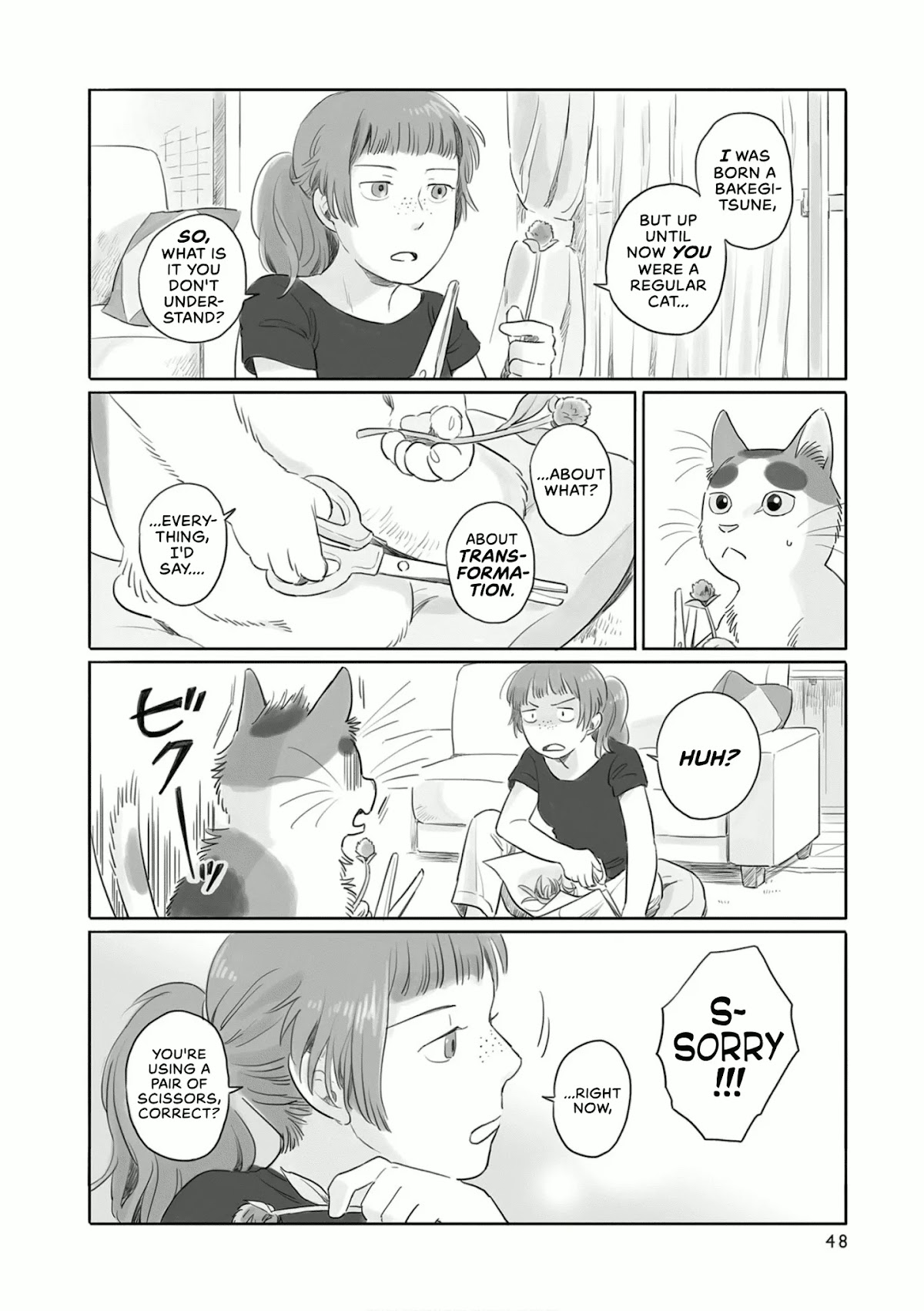 Tonari no Youkai-san Chapter 8 page 2 - Chapter 8: A Nekomata's Lesson