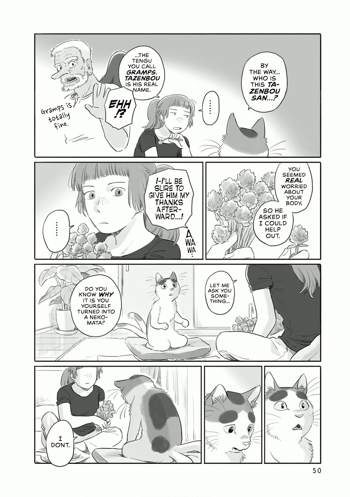 Tonari no Youkai-san Chapter 8 page 4 - Chapter 8: A Nekomata's Lesson