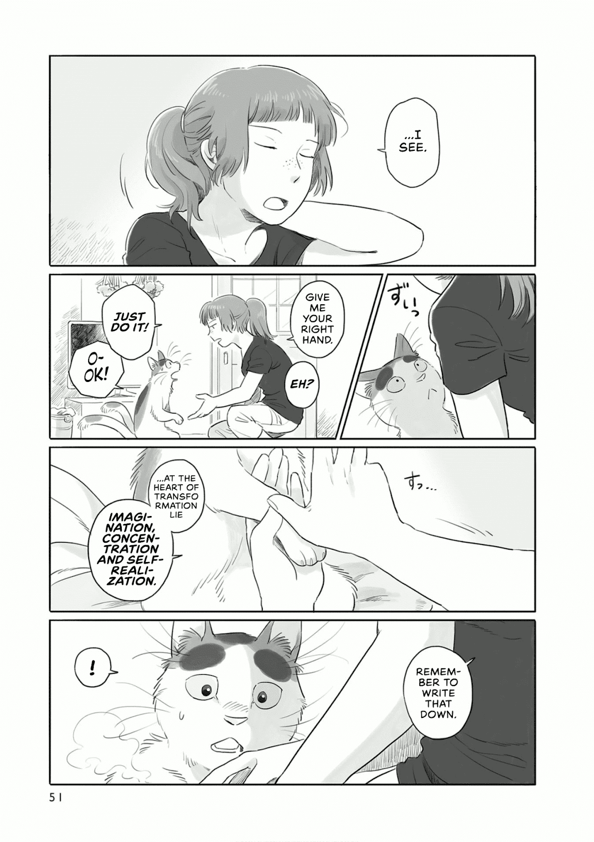 Tonari no Youkai-san Chapter 8 page 5 - Chapter 8: A Nekomata's Lesson