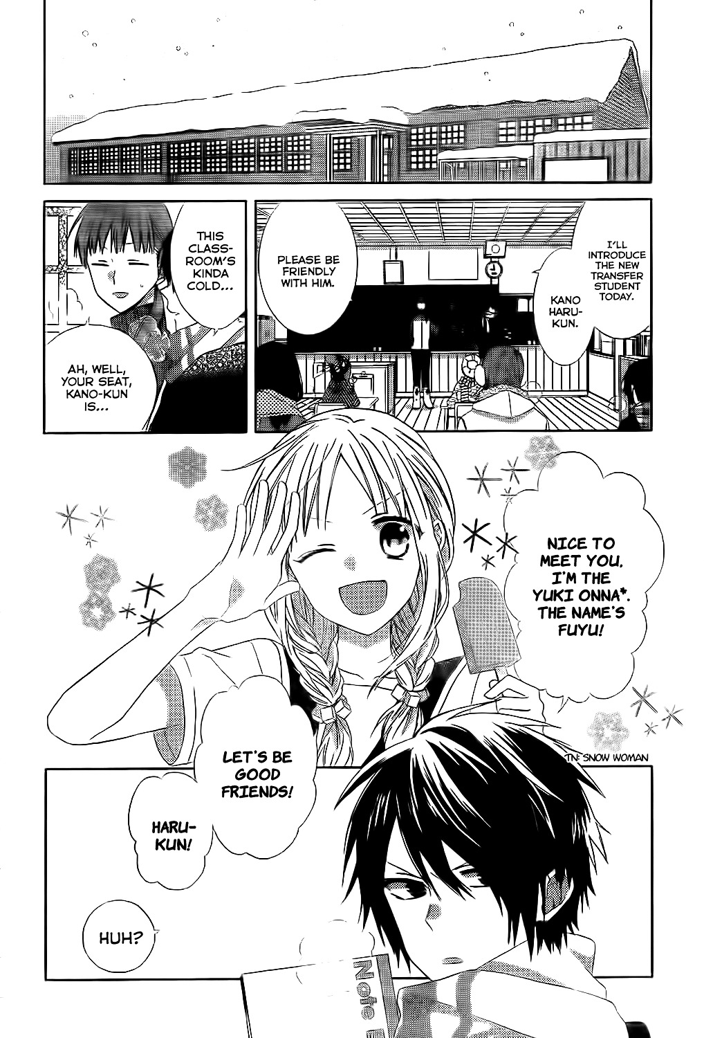 Tonari no Yuki Onna-chan Chapter 0.2 page 4 - Chapter 0 v2