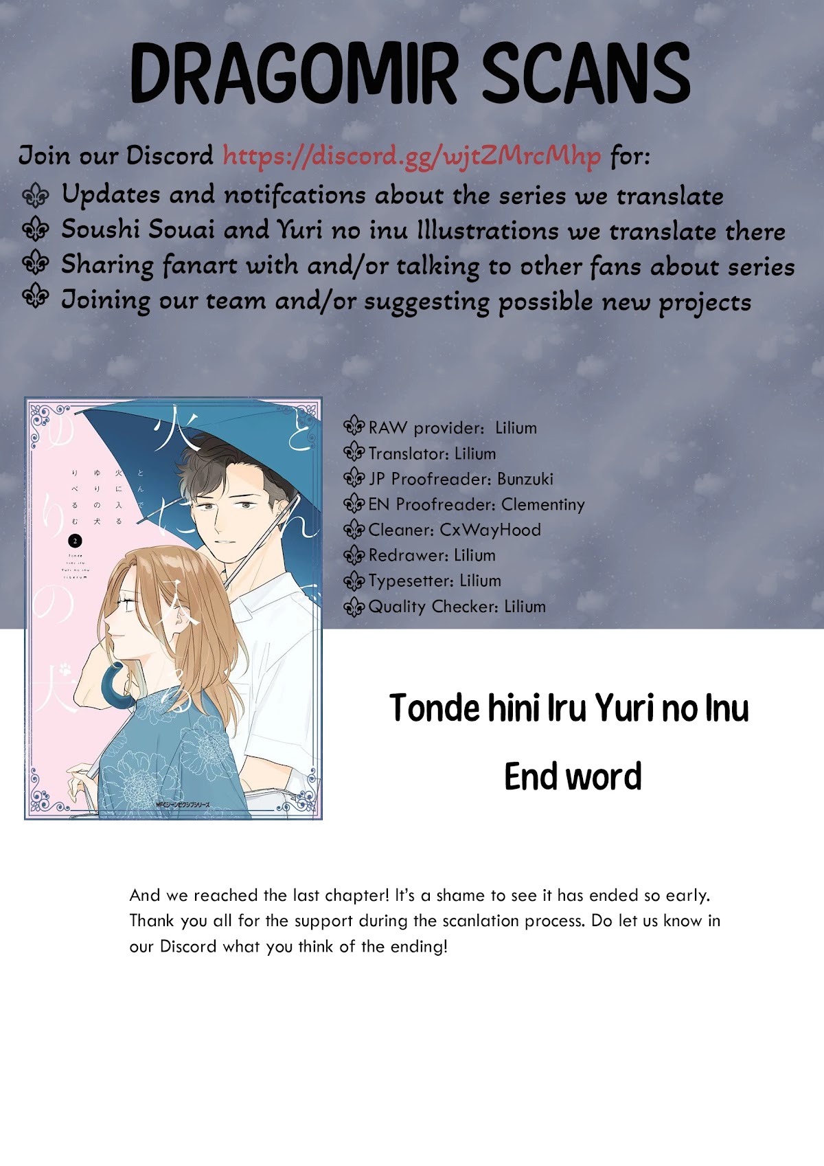 Tonde Hini Iru Yuri no Inu Chapter 20 page 38 - Chapter 20: The Shape of "Like" [END]